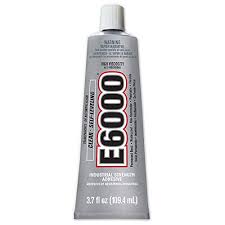 E6000 High Viscosity Adhesive 3 7 Fluid Ounces 1 Pack Clear