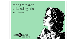 raising agers is like nailing jello