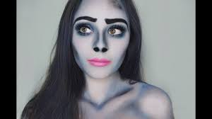corpse bride inspired halloween makeup