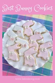 easter bunny er cookies with royal