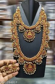 bollywood traditional indian gold pearl