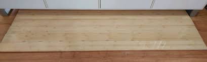 solid light coloured bamboo flooring