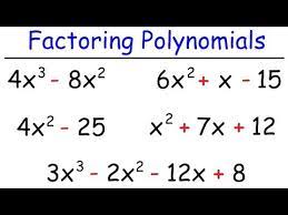 How To Factor Polynomials The Easy Way