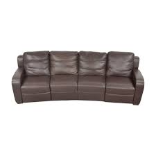 natuzzi four cushion reclining sofa