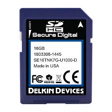 what is a secure digital card delkin