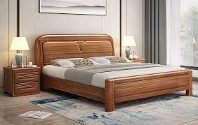 brussels teak wood bed frame 2 sizes