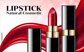 glamorous fashion lipstick ads elegant