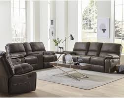 select a plush faux leather sofa and