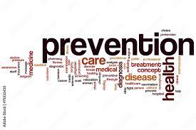 prevention word cloud stock