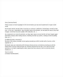 Business Apology Letter Template Aoteamedia Com