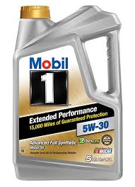 Mobil 1 120766 Extended Performance 5w 30 Motor Oil 5 Quart