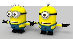 minions fully rigged character free 3d