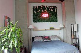 Install A Faux Boxwood Accent Wall