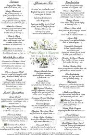Florrie Kayes Tea Room menu in Carmel Hamlet, New York, USA