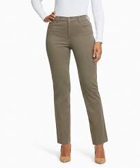 Gloria Vanderbilt Smoked Taupe New Amanda Straight Leg Jeans