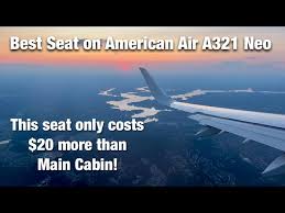 best seat american airlines a321 neo