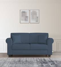Buy Numonk Velvet 2 Seater Sofa In Warm