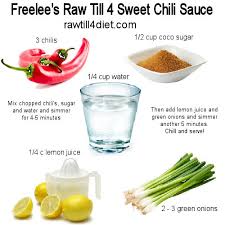 Freelees Sweet Chili Sauce Recipe Is Amazing Raw Till 4