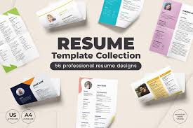 resume template collection cv