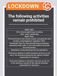 Public gatherings remain banned under level 3 of the lockdown, except for religious gatherings and funerals. Latest Level 1 Regulations Everything You Must Know Lowvelder