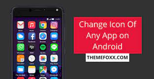 change the icon of any app on android