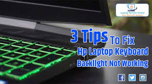 fix hp laptop keyboard backlight