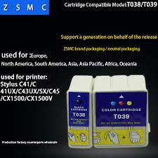 Us 3 8 2pcs Compatible T038 T039 Ink Cartridge For Epson C41 Printer In Ink Cartridges From Computer Office On Aliexpress Com Alibaba Group