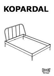 Ikea Kopardal Queen Bed Frame LurÖy