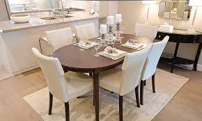 Oval Shape Dining Table Design Ideas