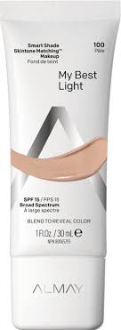 Amazon Com Almay Smart Shade Skintone Matching Makeup Hypoallergenic Cruelty Free Oil Free Fragrance Free Dermatologist Tested Foundation With Spf 15 My Best Light 1oz Beauty