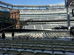 Metlife Stadium Section 142 Row H Seat 18 Home Of New