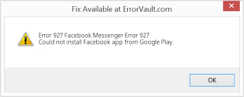 So, ok, it's true that facebook keeps painfully detailed information about your logins and devices. How To Fix Error 927 Facebook Messenger Error 927 Could Not Install Facebook App From Google Play