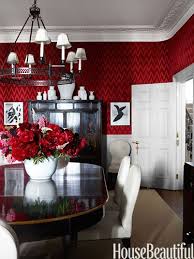 For coolness, paint the walls green rather than red, adding a cherry. Pin On Gorgeous Dining Rooms
