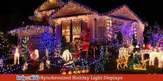 synchronized christmas light shows