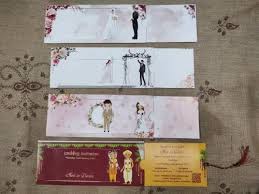 friends wedding cards 1 leaflet at rs