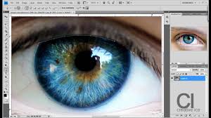 color of a person s eyes with photo