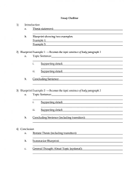   Paragraph Essay Outline Worksheet Worksheets