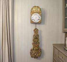 antique french morbier comtoise clock