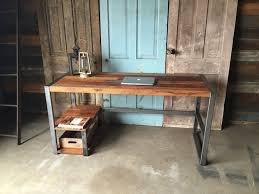 Shop our best selection of wood home & office desks to reflect your style and inspire your home. Weathered Reclaimed Wood Desks Wood Desk