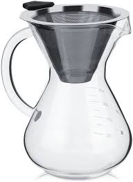 pour over coffee maker 400ml glass