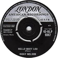 Hello Mary Lou / Travelin' Man by Ricky Nelson (Single; London; 45-HLP  9347): Reviews, Ratings, Credits, Song list - Rate Your Music