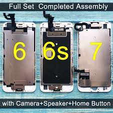 For iphone 6s screen replacement black,drscreen lcd touch digitizer complete display for a1633, a1688, a1700,with home button proximity sensor ear speaker front camera screen protector and repair tool. For Iphone 6 Lcd Full Set Assembly Complete Touch For Iphone 6s Screen Replacement Display For Iphone 7 Lcd Camera Home Button Mobile Phone Lcd Screens Aliexpress