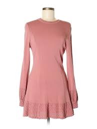 Details About Tularosa Women Pink Casual Dress Med