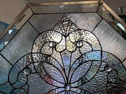 Beautiful Octagon Beveled Stained Glass