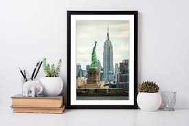 New York Empire State Liberty Vintage