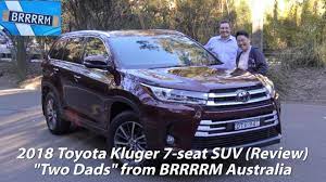 2018 toyota kluger gxl 7 seat suv two