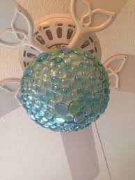 aqua ceiling fan light globe after diy