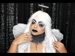fallen angel halloween makeup tutorial