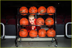 katy perry drops basketball themed