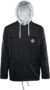 Amazon.com: Thirtytwo Men's Myder Hooded Jacket, Black, Medium : Clothing,  Shoes & Jewelry
